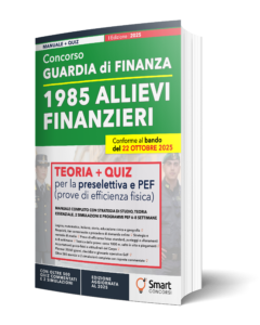 Mockup libro concorso guardia di finanza allievi finanzieri
