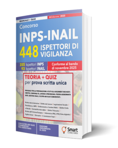Mockup libro concorso inps inail ispettori di vigilanza