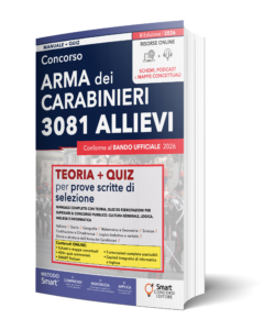 Mockup libro concorso 3081 Allievi Carabinieri