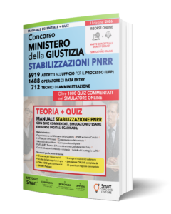 Mockup libro concorso ministero della giustizia - stabilizzazioni PNRR