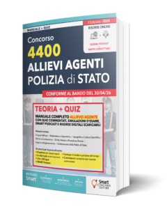 Mockup libro concorso Allievi Agenti Polizia di Stato