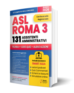 libro assistenti amministrativi ASL Roma 3 2026
