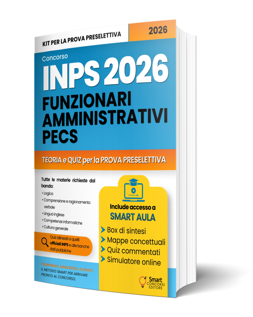 Cover libro INPS PECS preselettiva 2026