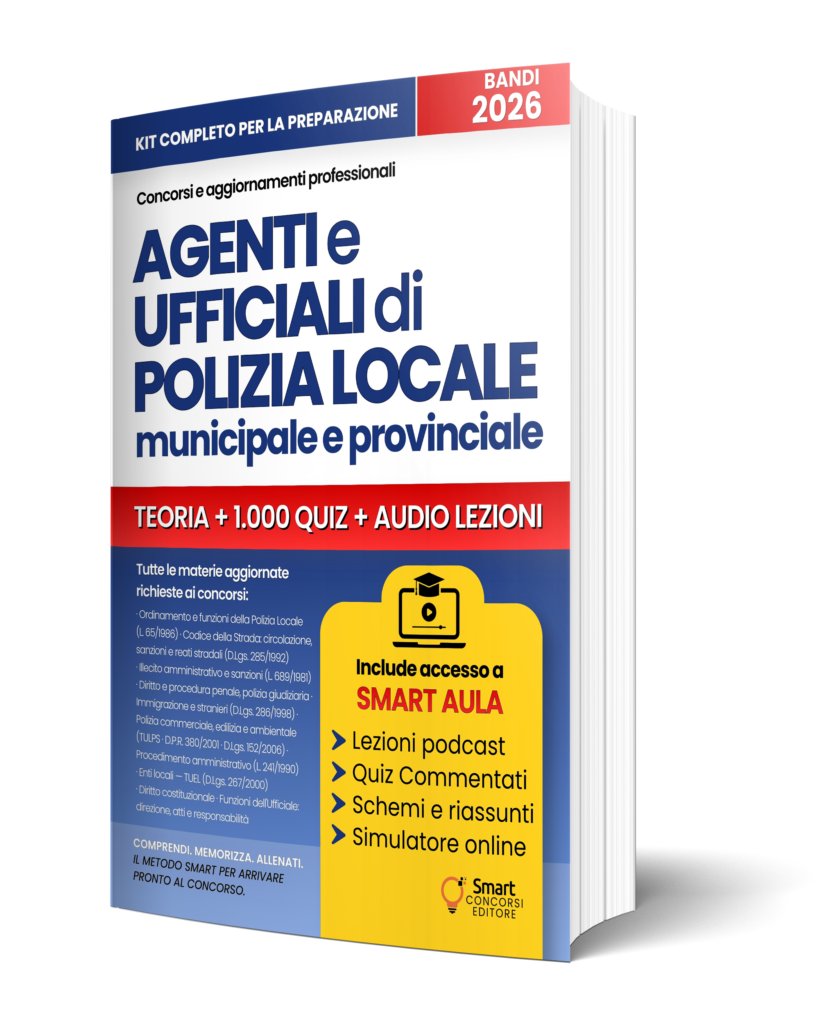 cover libro concorso agenti e ufficiali polizia locale municipale e provinciale