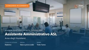 Sportello amministrativo di un'azienda sanitaria pubblica