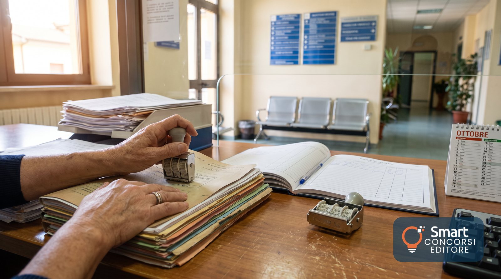 Concorso ASL Roma 5 per assistente amministrativo: istruttoria e protocollo dei documenti allo sportello
